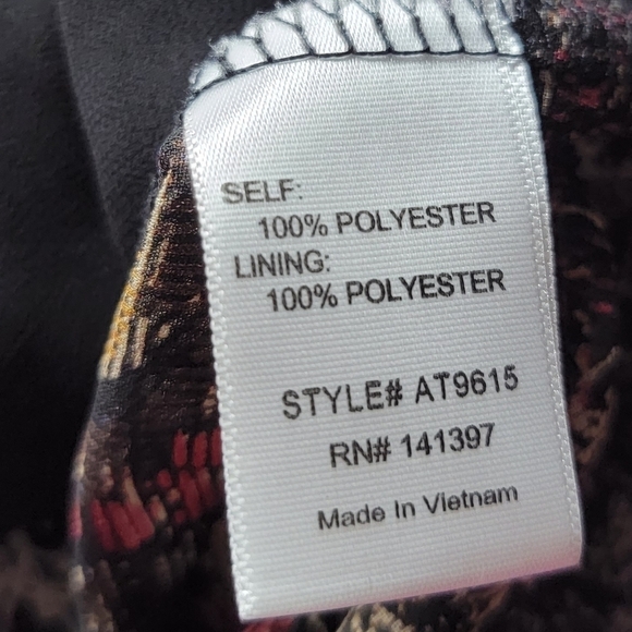 ✨️CL Astr The Label Hi Low Sleeveless Print Blouse Size S - Picture 12 of 12